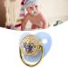 Golden Baby Pacifier with Foot Pattern | Personalized Silicone Newborn Dummy Soother for 6-18 Months (Blue) - Buy Online on GoSupps.com
