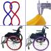 22/24Inch Silicone Wheelchair Push Rim Covers Non-Slip Wear-Resistant Hand Push Cover Wheelchair Handrim Covers (Color : 004 Size : 22in) 22in 004 - Buy Online on GoSupps.com