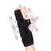 Joingood finger track Small finger wrist rail small and ring finger 4 and 5 finger rails for broken fingers arthritis tendonal inflammation fits for left & right hand (mesh l/xl) stitch L/XL