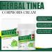 Organic Herbal Tinea Corporis Cream for Skin Relief - 3pcs Set for Eczema, Psoriasis & Itching - Buy Online on GoSupps.com