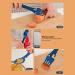 Multifunctional Spoon Bottle Opener Durable Exquisite EDC Spork Fork Spoon for Camping for Picnic - Buy Online on GoSupps.com