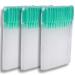 P-Beauty Cosmetic Accessories |Eyelash extension |Silicone eyelash brushes |Brush eyelash |Lash Extension |Green/transparent 50-200 pieces (150 pcs.)