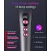 Ionic Hair Straightener Brush - 16 Temp Settings Fast Heating Anti-Scald Safety Auto-Off Temp Memory - Black Pink - Buy Online on GoSupps.com