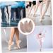 NOLITOY Dance Socks & Toe Shoes for Ballet & Yoga - Women's High Heel Pointe Shoe Pads & Toe Protectors - Beige 10x9.5cm - Buy Online on GoSupps.com