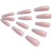 Vatocu Christmas False Nails - 24pcs Long Xmas Press on Nails with Snowflakes Glitter for Women and Girls - Buy Online on GoSupps.com