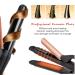AmoVee Travel Curling Iron & Flat Iron 2 in 1 Mini Hair Straightener 1 Inch Dual Voltage - Black - Buy Online on GoSupps.com