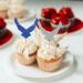 United States Air Force Cupcake Toppers USAF Wing Cupcake Topper Centerpiece Air Force Party Decor Retirements Party Decoration - Silver & Black Glitter - Buy Online on GoSupps.com