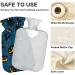Buy Naanle Halloween Pumpkin Spirit Heat Bottle - 1L Hot Water Bottle for Pain Relief & Warmth | Ideal for Bed & Hand/Foot Therapy | International Shipping Available - Buy Online on GoSupps.com