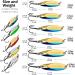 THKFISH Fishing Spoons Lures for Trout Pike Bass - 1/4oz 5pcs Color B - Best Trout Lures for Crappie and Walleye - Buy Online on GoSupps.com