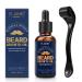 Biotine S Rum Soins Des Barbe Cheveux Croissance Kit Huile Barbe Homme +Dermaroller Microneedling 0.25Mm Paississement Et Renforcement De La Croissance Des Cheveux Et De La Barbe Rouleau 30Ml