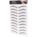 Autocollant de tatouage de sourcil imperm able professionnel transfert imperm able maquillage sourcil autocollant de sourcil imperm able pour les femmes (MARRON-07) - Buy Online on GoSupps.com