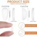 Curious Self-Adhesive Silicone Nose Pads - 20 Pairs Anti-Slip Comfort for Glasses & Sunglasses - Soft White Nose Pads for Reading Glasses - Buy Online on GoSupps.com