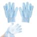 Bath Gloves for Shower Exfoliating Gloves for Men and Women  Body Scrub Shower Scrubber  Double Sided Microfiber Shower Body Gloves for Adults and Kids  Body  Hand Massage  Daily Bath  Blue Blue-2pcs