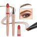Anifer Liquid Microblading Smoke Gray Waterproof Eyebrow Pencil - Long-Lasting & Natural 4-Point Fork-Tip Pen (Smoke Gray 3) - Buy Online on GoSupps.com