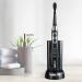 Sonic-FX Solo Electric Toothbrush + 10 Brush Heads | Interdental Charcoal Bristles | Rechargeable Base | 3 Modes | Smart Timer | 2 Months Use | Black (8 Pack) - Buy Online on GoSupps.com