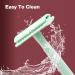 Copper Single Blade Razor | Gentle & Close Shave | Double Edge Safety Razor with 10 Blade Refills | Eco-Friendly Less Irritation for Sensitive Skin | Mint Green - Buy Online on GoSupps.com