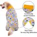AXCIMOND Dog Recovery Suit for After Surgery - Long-Sleeved Wound Protection for Dogs | XL Gray Giraffe | Alternative to Neck Collars - Buy Online on GoSupps.com