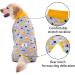 Axcimond Onesie for Dogs After Surgery Dog Recovery Suit Female Male Long Sleeve Dog Pajamas Medium Large Dogs Surgical Recovery Suit Pet Bodysuit Pyjama Chien Operation Dog Cone Collar Alternative 6XL Grey Giraffe - Buy Online on GoSupps.com