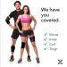 Calf Support Brace for Strain & Shin Splints - Compression Sleeve for Men & Women (Black Large - Buy Online on GoSupps.com