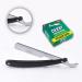 Razor Men Ustura Razor Razor Razor Men Shavette Razor With Change Blades Straight Razor + 100 Derby Blades Shaving Set Nassrsur