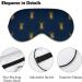 Golden Sleep Mask Eye Cover - Adjustable Strap, Blocks Light, Perfect for Night Sleep, Nap & Travel - Men and Women - Buy Online on GoSupps.com