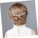 FRCOLOR Goddess Headpiece Styling Hair Clips Silver Headpiece Retro Hair Combs Hair Combs for Wedding Hairstyles Wedding Hair Comb Silver Bridal Comb Women Hair Pins Hair Accessories - Buy Online on GoSupps.com