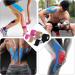 Kinesiology Tape 3Roll*5m of Elastic Muscle Support Tape Rock Tape Stickiness Lasts 5-7 Days for Exercise Sports & Injury Recovery Body Tape Boob Tape Physio Tape Trans Tape Athletic Tape 3roll*black - Buy Online on GoSupps.com
