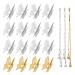 16 Pieces Of Butterfly Hairpins 3 Pieces Of Tassels Moving Butterfly Hairpins Golden Ladies Hair Accessories Butterfly Hair Accessories Silver Girl Accessories