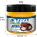 Beeswax Furniture Polish - Wood Furniture Polish and Restorer - Multipurpose Natural Beeswax Wood Furniture Cleaner and Polish for Furniture Floor Tables Kumprohu - Buy Online on GoSupps.com