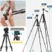 KINGJOY 75-Inch Camera Tripod with Wireless Remote and Travel Bag - Compatible with DSLR Cameras, Cell Phones, Projectors, and Binoculars - Buy Online on GoSupps.com