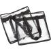 2 Pack Clear Stadium Approved Tote Bags with Zipper - 12x6x12 Large Bags for Concerts - Buy Online on GoSupps.com