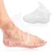 Lot de 100 couvre-pieds en plastique pour pieds - Jetables - Pour le bain de paraffine la p dicure le spa les chaussures