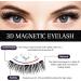 Reusable Magnetic False Eyelashes - Natural Look, Dual Magnets, 3D Extension - 16pcs-4pairs - Buy Online on GoSupps.com