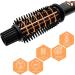 AmoVee 1 Inch Curling Iron - Dual Voltage Tourmaline Ceramic Ionic Hot Brush for Long Hair - Professional Instant Heat Up Styling Tool - Travel-Friendly - Buy Online on GoSupps.com