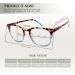 Dolarosey Vintage Reading Glasses - 3-Pack Spring Hinges Ultra-Clear View Matt Finish - Pink/Blue/Transparent - 3.5 Diopters - Buy Online on GoSupps.com