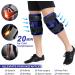 REVIX XL Knee Ice Pack Wrap - Cold Compression for Pain Relief After Surgery, Injury, Arthritis - 2 Packs, Navy - Buy Online on GoSupps.com