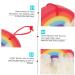 MERRYHAPY 1pc Rainbow Bath Ball Soft Bath Sponges Newborn Bath Shower Exfoliating Sponge Bath Loofah Sponge Tub for Newborn Bath Scrubber Absorbent Sponge Dog Treat Jar Shower Pouf - Buy Online on GoSupps.com