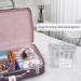VELOCVIL Empty Travel Bottles Set - 12 TSA Approved Containers for Toiletries | Refillable Skincare, Shampoo & Liquid | Clear with Toiletry Bag for Airport Travel - Buy Online on GoSupps.com