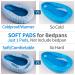 Non-Slip Buffer Bedpan Cushion | Warm Pad Cover for Elderly & Disabled | Soft Mat for Potty Healthcare - Buy Online on GoSupps.com