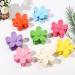 Tyfthui 8-Piece Matte Daisy Hair Claw Clips Set - Non-Slip Strong Hold Hair Accessories for Women & Girls - 8 Colors Cute Flower Hair Clips - Perfect Gift | Color A - Buy Online on GoSupps.com