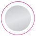 Zadro Compact 10X Magnification LED Lighted Suction Cup Mount Beauty Makeup Mirror  Pink 10X Magnification  Pink Pink