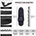 Black Moose Calf & Foot Stretcher for Plantar Fasciitis - Leg & Hamstring Stretching Strap for Pain Relief - Ideal for Dancers & Yoga enthusiasts - Buy Online on GoSupps.com