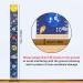 MHJY Kids Height Chart - Wooden Ruler Growth Chart for Boys and Girls - Canvas Wall Decor for Toddler Bedroom Nursery - Solar Planet Theme - 7.9'' x 79 - Buy Online on GoSupps.com