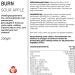PhD Burn Pre-Workout Powder - Sour Apple Flavour, 20 Servings (200g) with Caffeine & L-Carnitine for Weight Loss - Buy Online on GoSupps.com