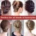 Denipry 7 Pcs Vintage Metal Hair Side Combs - Small & Large Updo French Hair Pin Accessories for Women - Buy Online on GoSupps.com