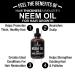 Organic Neem Oil for Hair Growth - Pure Neem Seed from India - Stop Hair Loss & Thinning - Hair Thickening Conditioner - Dandruff Reduction - 1oz - Buy Online on GoSupps.com