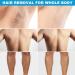 Hair Removal Cream Charmonic Intimate/Private Area Hair Remover for Men Fast & Painless Hair Removal for Underarm Chest Back Legs and Arms Depilatory Cream for Unwanted Coarse Body Hair (Black 2 pcs) - Buy Online on GoSupps.com