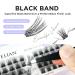 Buy Beyelian C Curl Cluster Eyelashes - 48 PCs DIY 0.07mm Individual Lash Extensions (14mm) with Super Thin Black Band - Perfect for Home Use - Buy Online on GoSupps.com