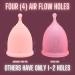 Adorable Pink Menstrual Starter Kit | Comfortable Reusable Menstrual Cup with Travel Storage Bag (S Pink) - Shop Now - Buy Online on GoSupps.com