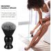 Buy Lurrose Beard Brush - Foam Shave Brushes for Men | Professional Round Bart Razor & Wooden Handle Grooming Tools - Buy Online on GoSupps.com